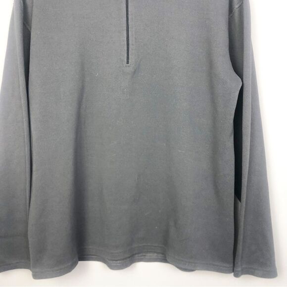 THE NORTH FACE | Dark Gray 1/4 Zip Base Layer Long Sleeve Pullover Men’s Size M - Picture 5 of 8